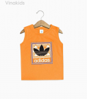 Áo bé trai Adidas màu cam size đại