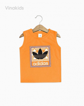 Áo bé trai Adidas màu cam size đại