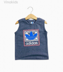 Áo bé trai Adidas màu ghi size đại