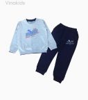 Đồ bộ bé trai thể thao Puma màu ghi (7-12 tuổi)