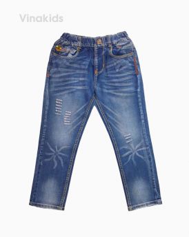 Quần jeans dài bé trai mài màu nhạt 32097 (12-16 Tuổi)
