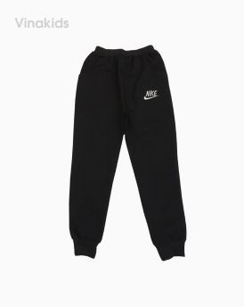 Quần nỉ bé trai dáng thể thao Nike màu đen (8-12 tuổi)