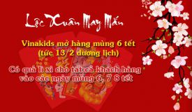 Lộc xuân may mắn - Lì xì cho tất cả các đơn hàng