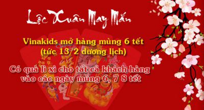 Lộc xuân may mắn - Lì xì cho tất cả các đơn hàng