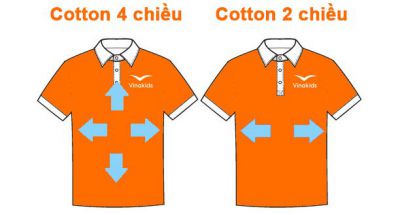 So sánh vải cotton 4 chiều với cotton 2 chiều