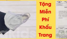 Vinakids tặng ngay 2 chiếc khẩu trang vải kháng khuẩn  miễn phí